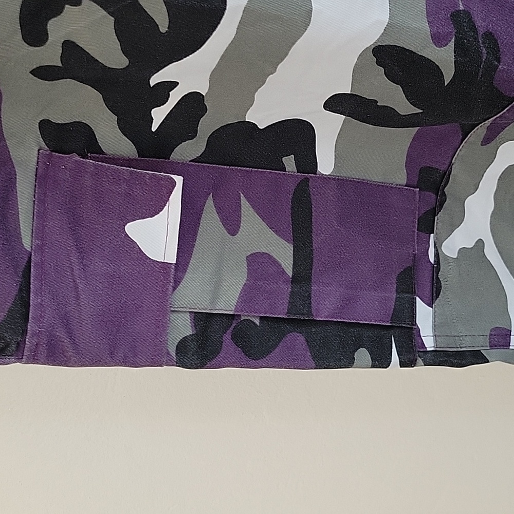 NWOT Men's Purple camo pants SZ 34 - Picture 2 of 7